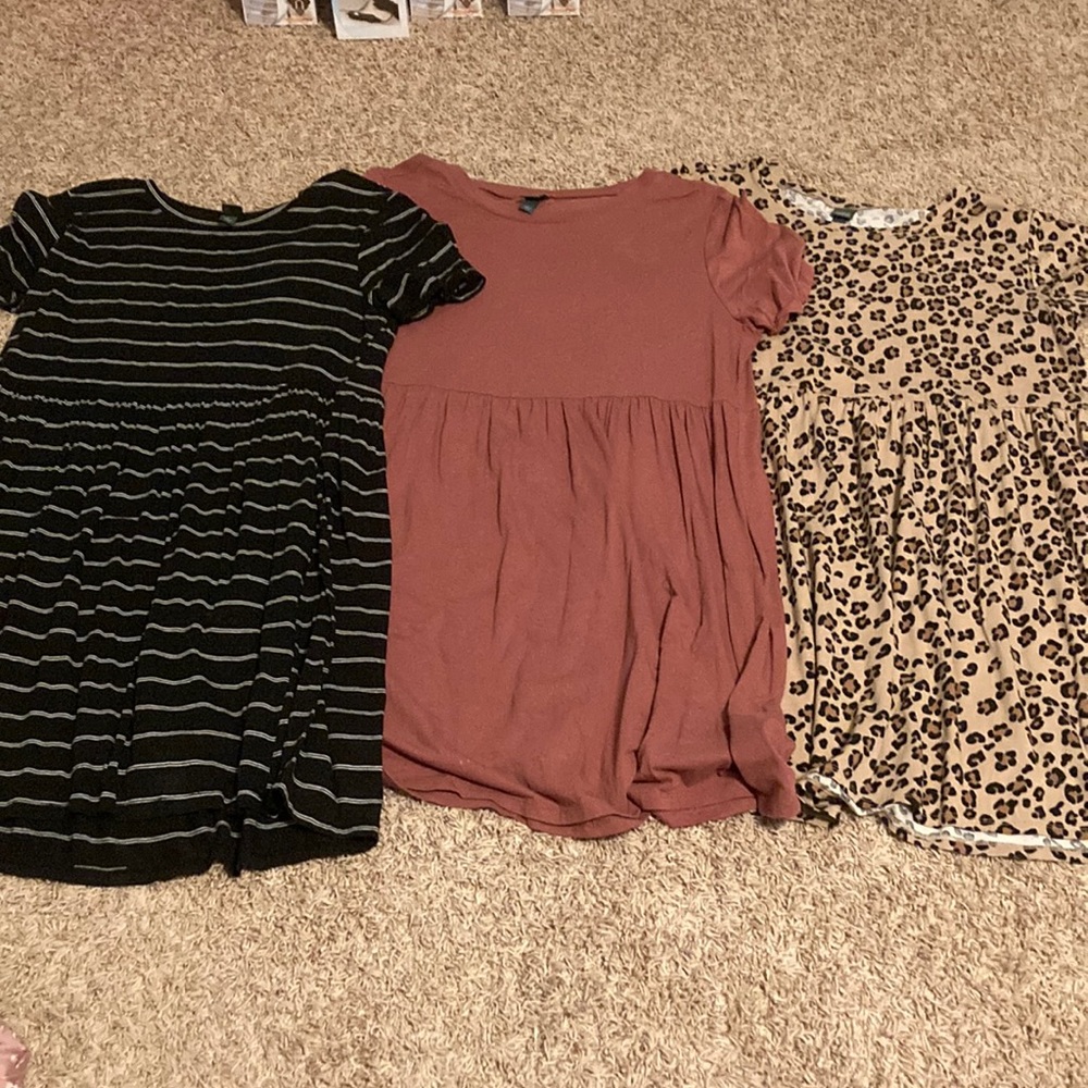 Lot of 3 Wild Fable Dresses size L!